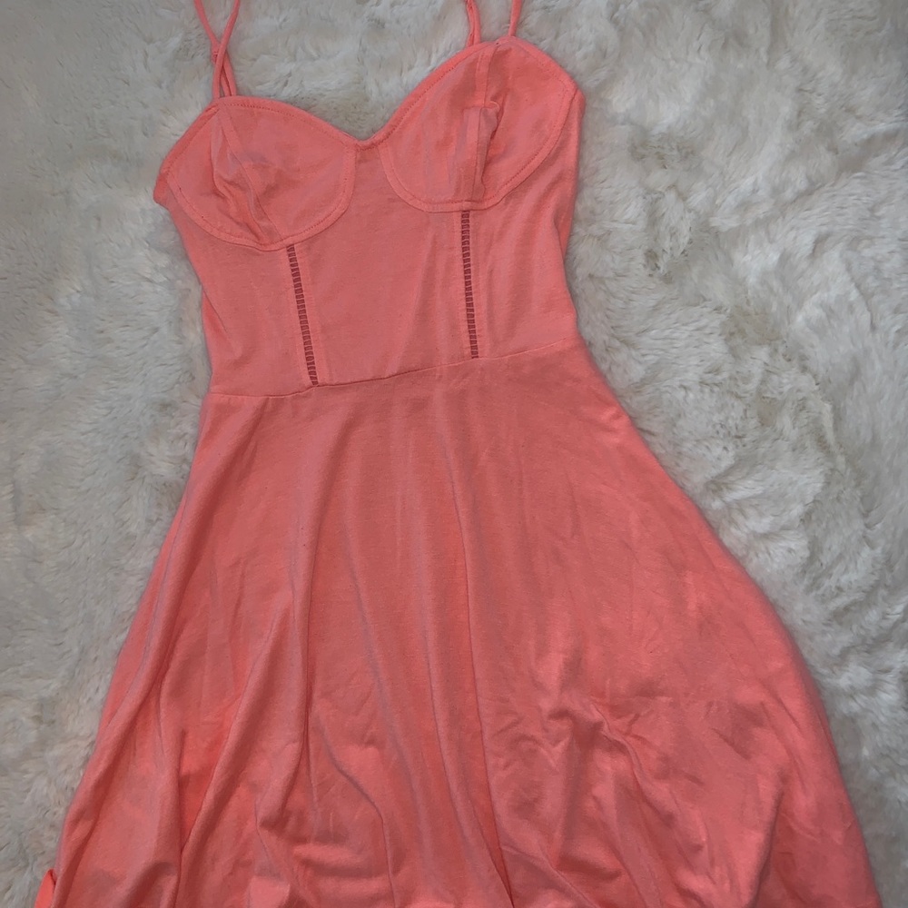 Bright mini dress